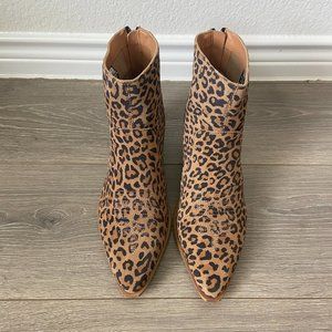 Leopard Booties (Never Worn! Brand new)